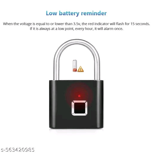 Smart Biometric Fingerprint Padlock