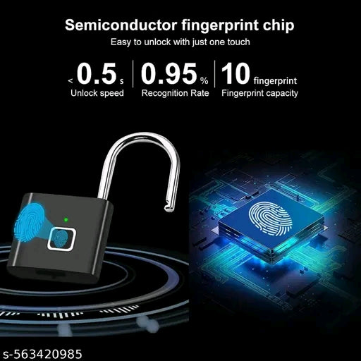Smart Biometric Fingerprint Padlock