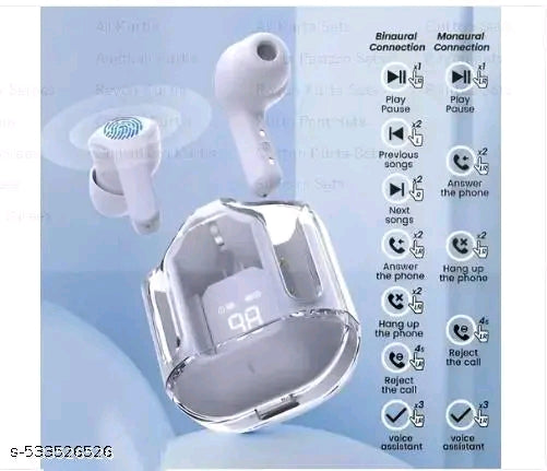 Ultrapods Pro Wireless TWS Earbuds Touch Control & 30Hrs Battery Life Bluetooth